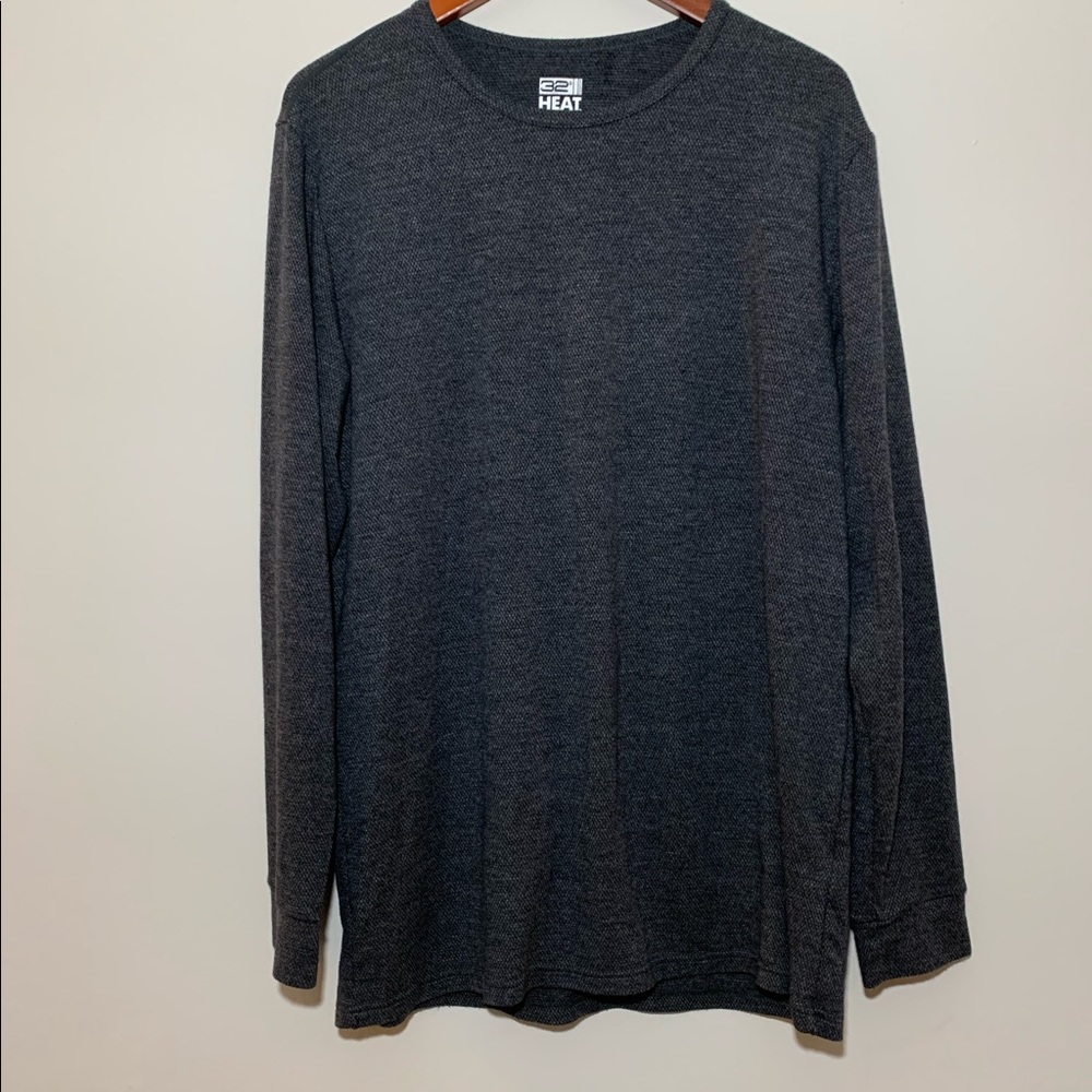 32 DEGREES HEAT thermal long sleeve crew neck